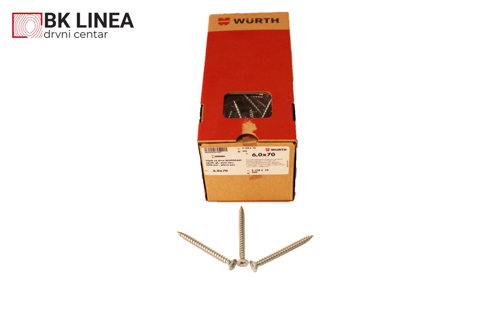 Iver vijak 6,0 x 70 – Wurth