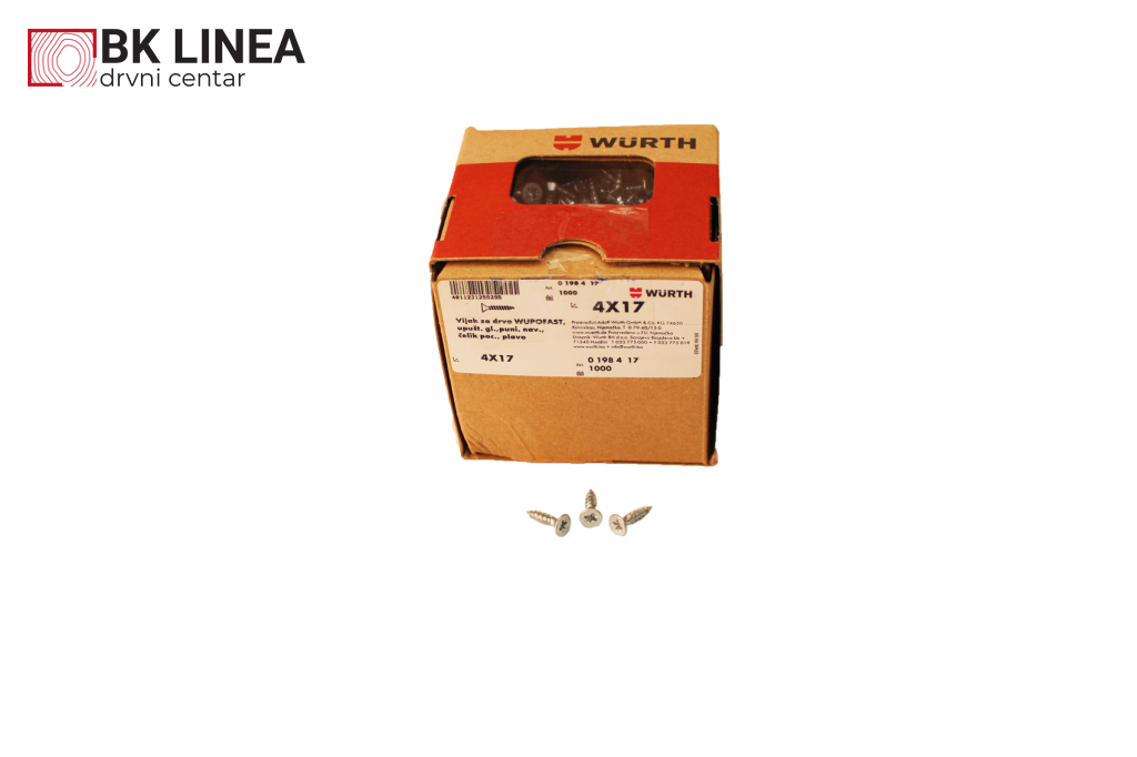 Iver vijak Wurth 4×17 – Wurth