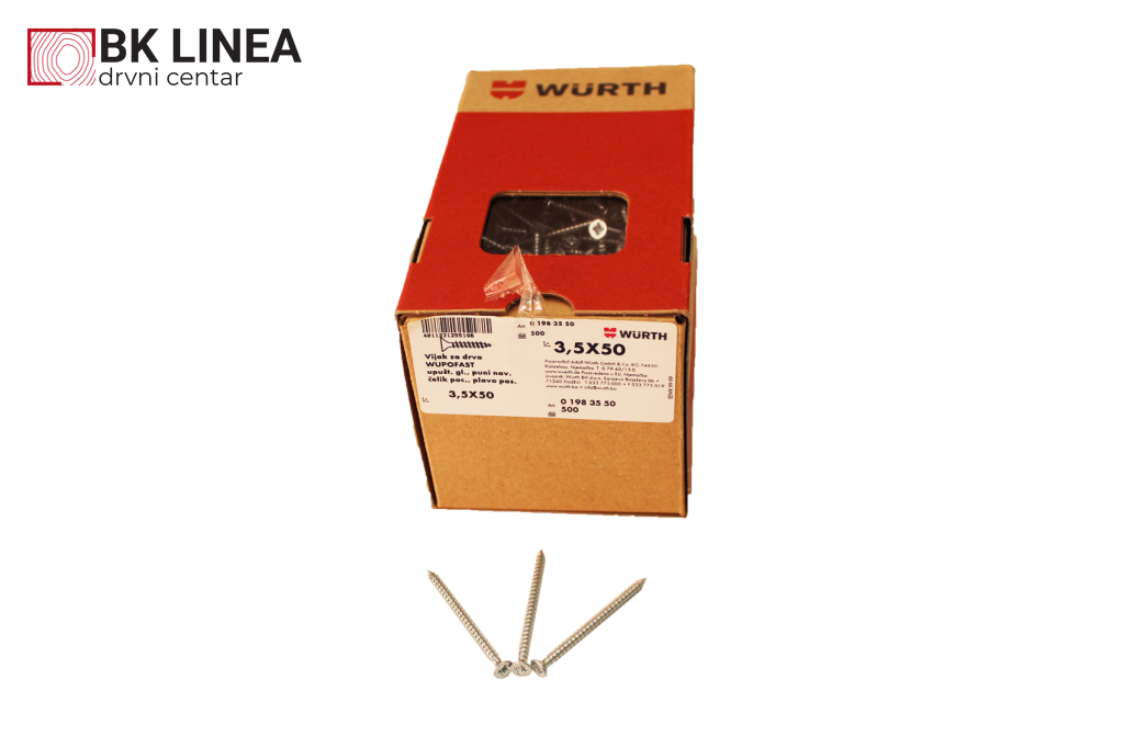 Iver vijak Wurth 3,5×50 – Wurth